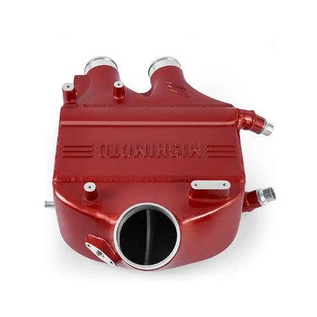 Red aluminum intercooler for BMW F80 M3 M4 improves charged air and driving experience