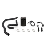 Black automotive catch can kit for Dodge Charger and Chrysler 300C direct fit oil catch