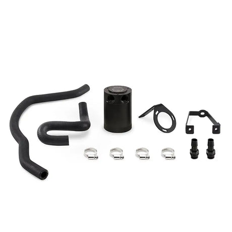 Black automotive catch can kit for Dodge Charger and Chrysler 300C direct fit oil catch
