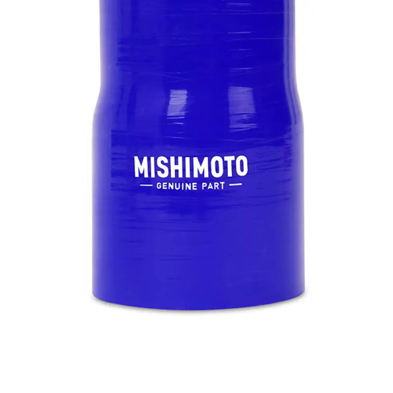 Blue silicone hose from Mishimoto Dodge Ram 6.7L Silicone Hose Kit for improved cooling
