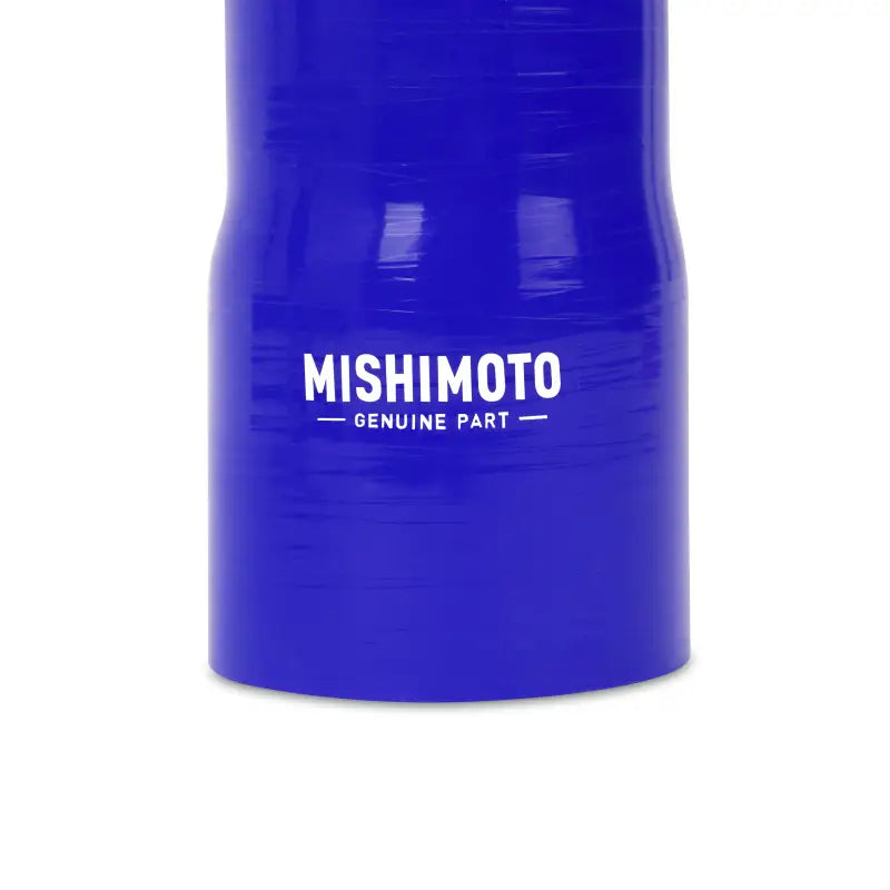 Blue silicone hose from Mishimoto 2015+ Dodge Ram 6.7L hose kit for upgrade