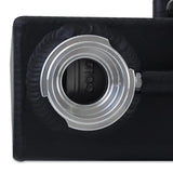 Black metal reservoir with silver cap for Mishimoto Hellcat aluminum expansion tank