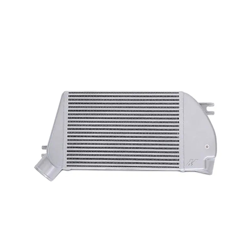 Silver intercooler with horizontal fins for Subaru WRX top-mount intercooler kit