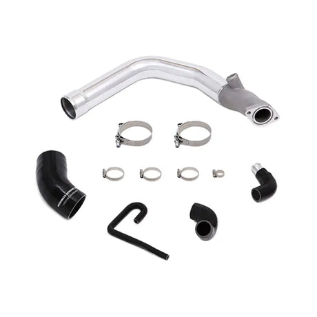 Automotive intake kit with charge pipe for Subaru WRX top-mount intercooler setup