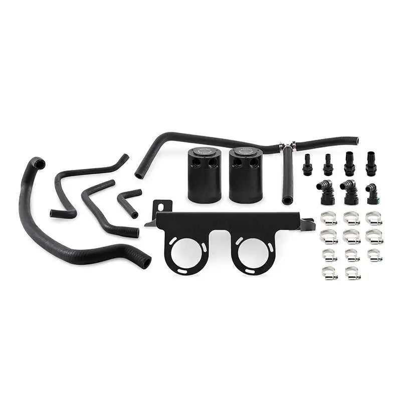 Mishimoto Mishimoto 2016+ Chevrolet Camaro 2.0T Baffled Oil Catch Can Kit - Black