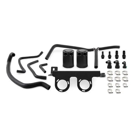 Mishimoto Mishimoto 2016+ Chevrolet Camaro 2.0T Baffled Oil Catch Can Kit - Black