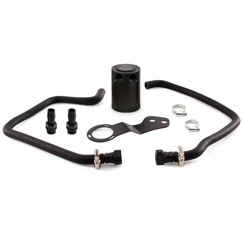 Mishimoto 2016+ Chevrolet Camaro SS Baffled Oil Catch Can Kit - Black 