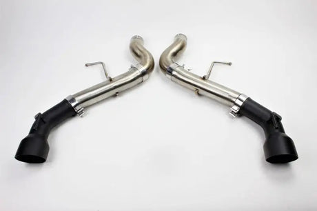 Mishimoto 2016 + Chevrolet Camaro SS Dual-Tip Race Axle-Back Exhaust w/ Black Tips