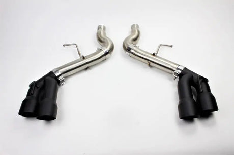 Mishimoto 2016 + Chevrolet Camaro SS Quad-Tip Race Axle-Back Exhaust w/ Black Tips