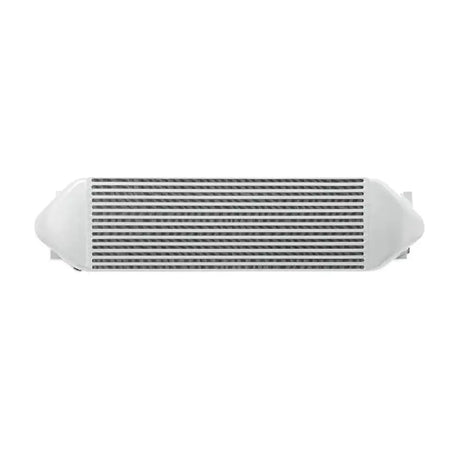 Rectangular Mishimoto intercooler with white end tanks for Ford Focus RS intercooler upgrade