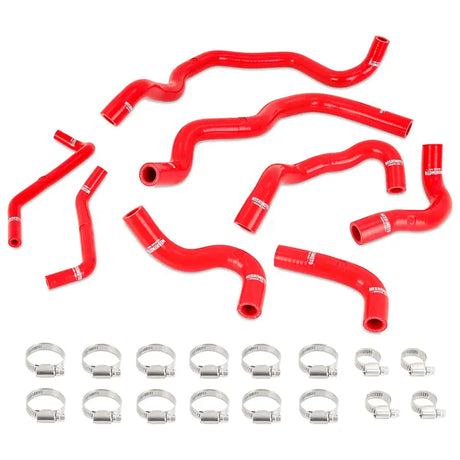 Mishimoto 2016 + Infiniti Q50/Q60 3.0T Ancillary Coolant Hose Kit - Red - Truck & Automotive