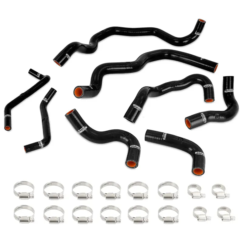 Mishimoto 2016 + Infiniti Q50/Q60 3.0T Ancillary Coolant Hose Kit - Black - Truck & Automotive