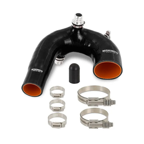 Black silicone turbo inlet hose with clamps for Polaris RZR XP Turbo silicone intake increasing airflow