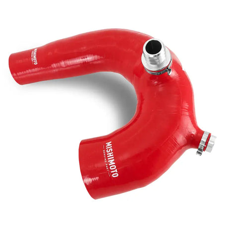 Red silicone intake hose with metal fittings for RZR XP Turbo Silicone Intake J-Tube