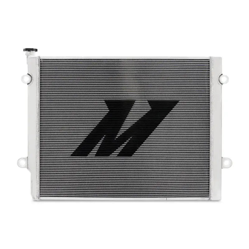 Mishimoto 2016+ Toyota Tacoma 2.7L/3.5L Performance Aluminum Radiator with enhanced cooling and durable construction.