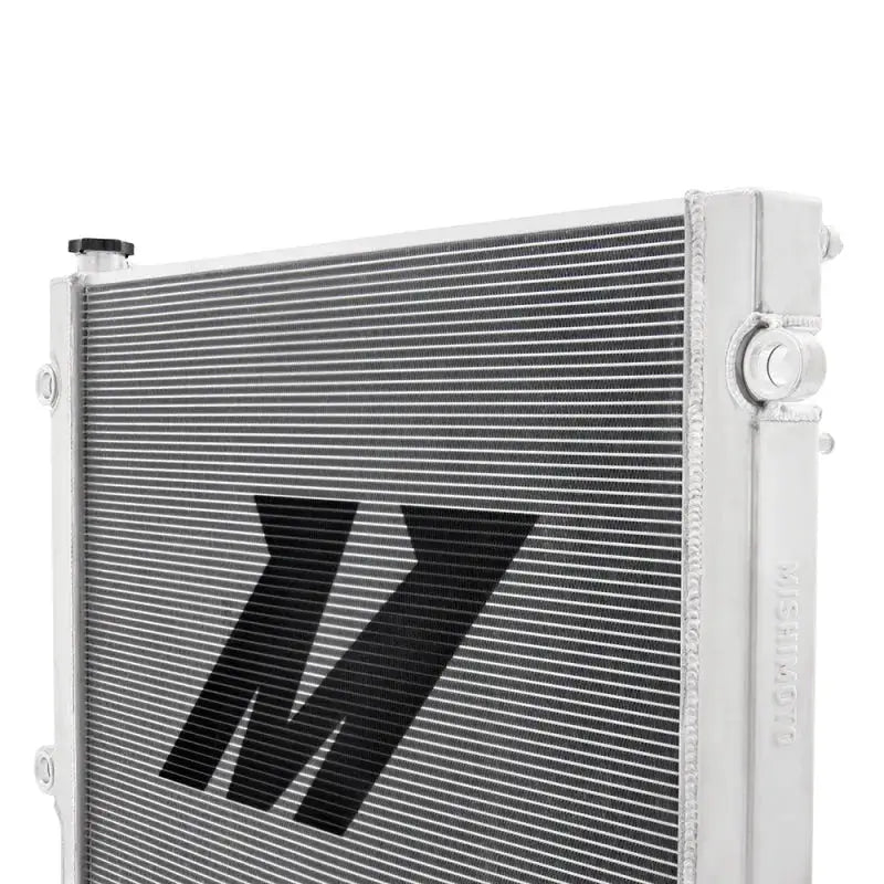 Mishimoto 2016+ Toyota Tacoma 2.7L/3.5L Performance Aluminum Radiator featuring high-quality construction and precision engineering for enhanced cooling and durability.