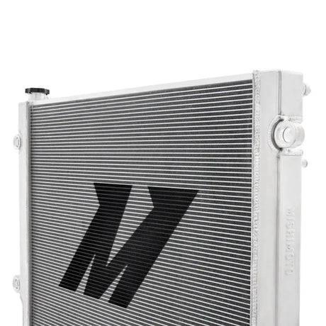 Mishimoto 2016+ Toyota Tacoma 2.7L/3.5L Performance Aluminum Radiator featuring high-quality construction and precision engineering for enhanced cooling and durability.