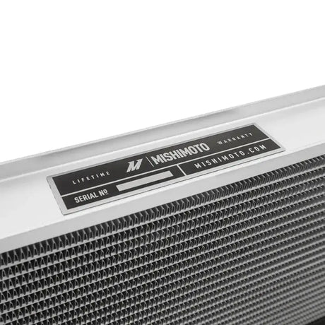 Mishimoto Performance Aluminum Radiator for 2016+ Toyota Tacoma 2.7L/3.5L with Lifetime Warranty and Serial Number Plate.