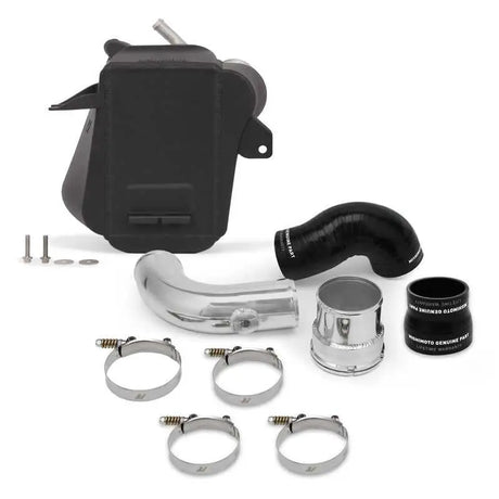 Mishimoto Mishimoto 2017+ Ford 6.7L Powerstroke Air-To-Water Intercooler - Micro-Wrinkle Black