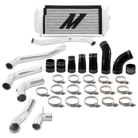 Mishimoto Mishimoto 2017+ Ford F150 3.5L EcoBoost Performance Intercooler Kit - Silver Cooler Polished Pipes
