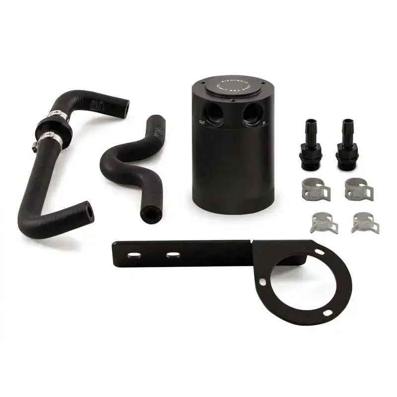 Mishimoto 2017+ Honda Civic Type R Baffled Oil Catch Can Kit - Black 