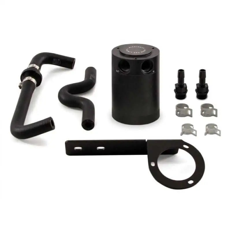 Mishimoto 2017+ Honda Civic Type R Baffled Oil Catch Can Kit - Black 
