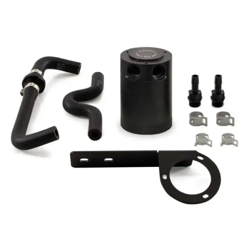 Mishimoto 2017+ Honda Civic Type R Baffled Oil Catch Can Kit - Black 