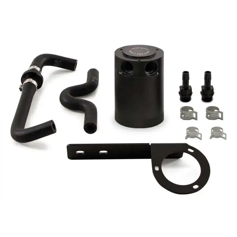Mishimoto 2017+ Honda Civic Type R Baffled Oil Catch Can Kit - Black 