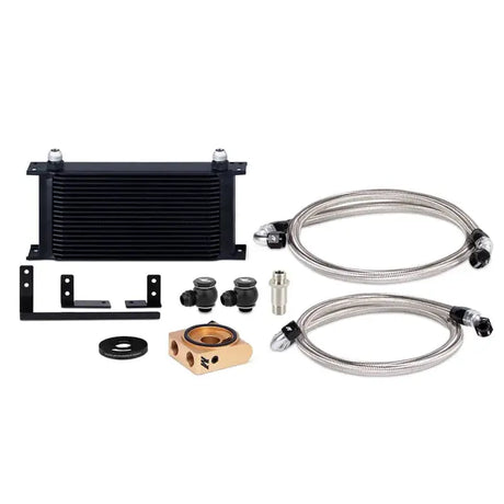 Mishimoto thermostatic oil cooler kit for Mazda Miata ND2 in black
