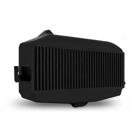 Black rectangular ventilation box in Subaru Ascent top-mount intercooler engine bay