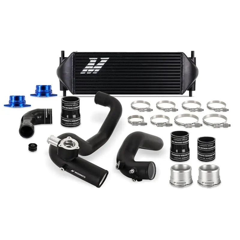 Mishimoto MMINT-BR23-21KBBK Mishimoto 2021+ Ford Bronco 2.3L Intercooler Kit - Black Pipes/Black Core