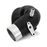 Mishimoto 2021 + Ford Bronco 2.7L High-Mount Intercooler Pipe Upgrade Kit - Wrinkle Black - Truck & Automotive