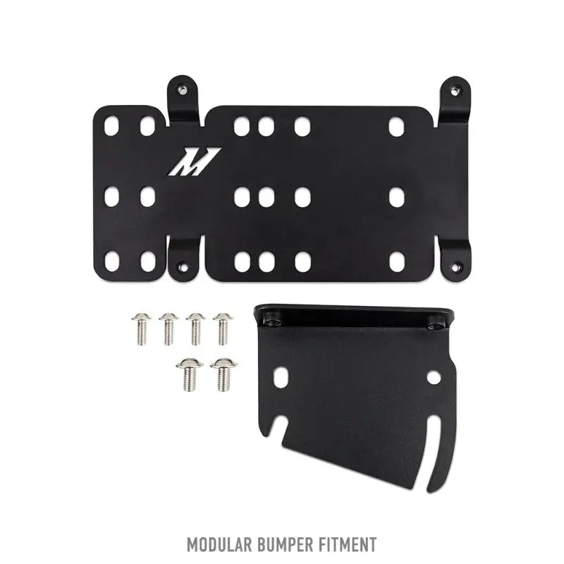 Mishimoto MMLP-BR-21M Mishimoto 2021+ Ford Bronco Modular Bumper License Plate Relocation