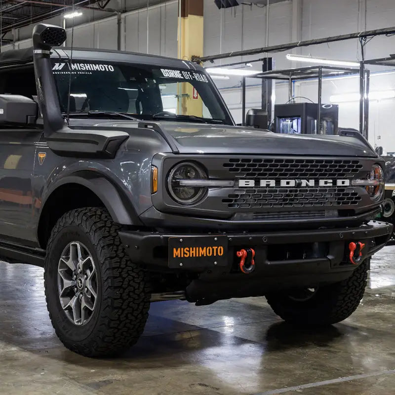 Mishimoto MMLP-BR-21M Mishimoto 2021+ Ford Bronco Modular Bumper License Plate Relocation
