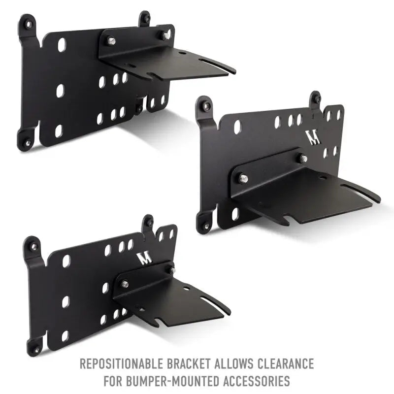 Mishimoto MMLP-BR-21M Mishimoto 2021+ Ford Bronco Modular Bumper License Plate Relocation
