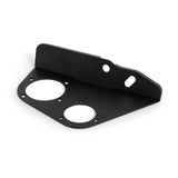 Black metal mounting bracket for Ford F-150 Ecoboost oil catch can kit