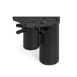 Black dual oil catch can for Ford F-150 3.5L EcoBoost EcoBoost oil catch kit