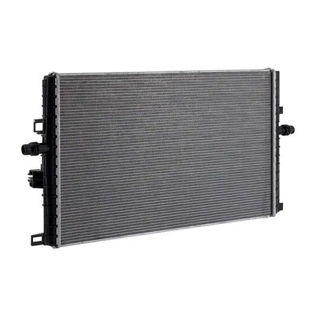 Rectangular Tesla Model 3 Y replacement radiator with plastic fittings for cooling system