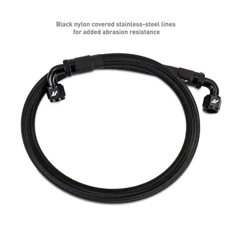 Mishimoto 2022 + Subaru BRZ/Toyota GR86 Oil Cooler Kit - Black - Cooling