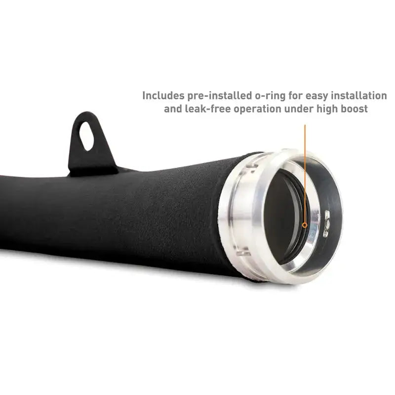 Mishimoto 2022 + Subaru WRX Charge Pipe Micro - Wrinkle Black - Forced Induction