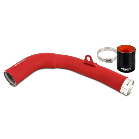 Mishimoto 2022 + Subaru WRX Charge Pipe - Wrinkle Red