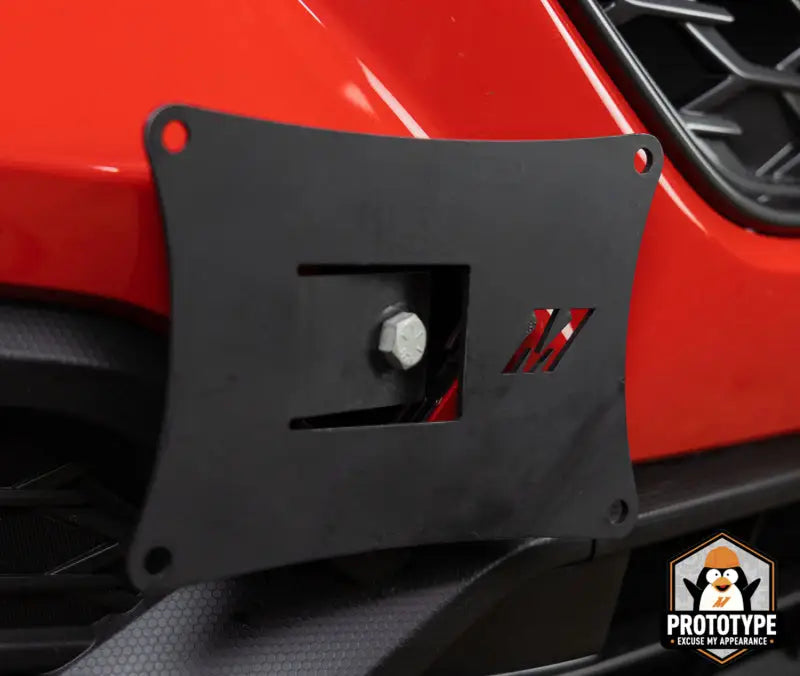 Mishimoto 2022 + Subaru WRX License Plate Relocation Kit - Truck & Automotive