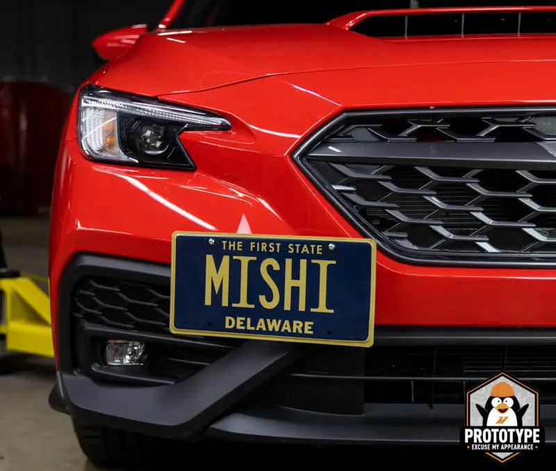 Mishimoto 2022 + Subaru WRX License Plate Relocation Kit - Truck & Automotive