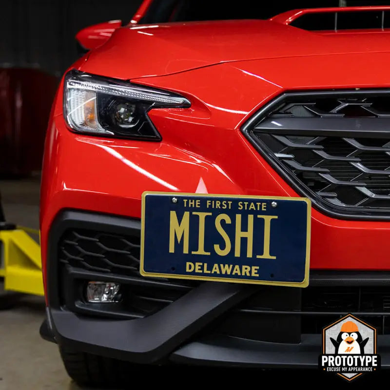 MISHIMOTO MMLP-WRX-22 2022+ SUBARU WRX LICENSE PLATE RELO