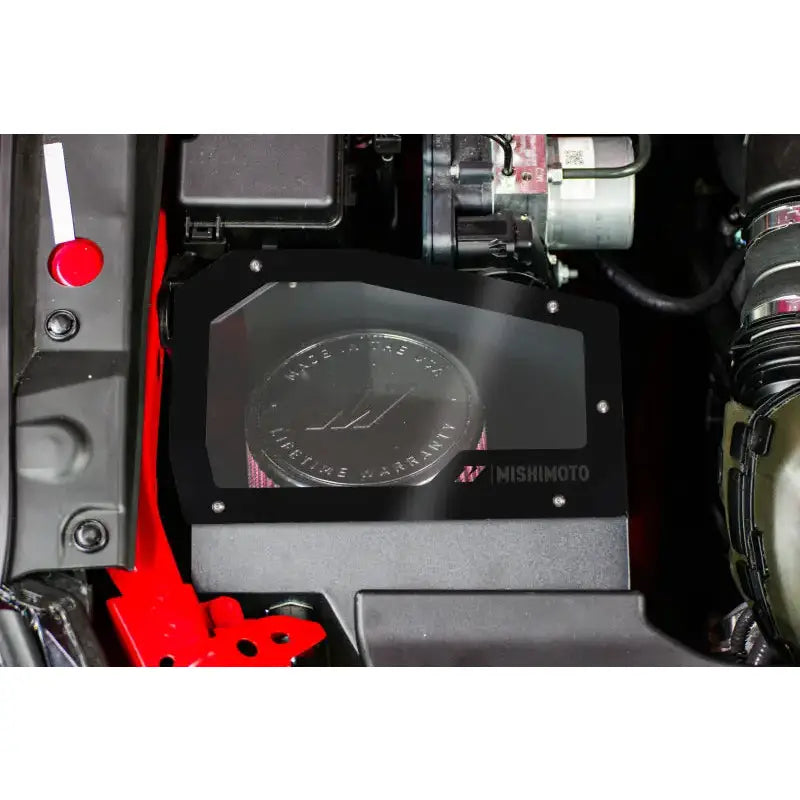 Mishimoto 2022 + Subaru WRX Performance Air Intake - Oiled Filter - Micro-Wrinkle Black - Truck & Automotive
