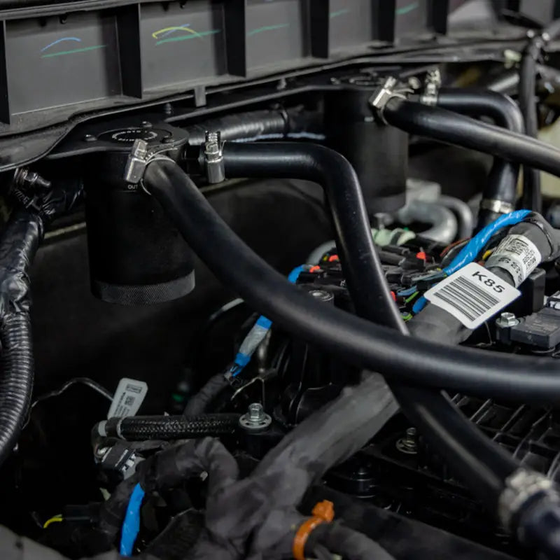 Mishimoto 2023 + Ford Bronco 2.7L Baffled Oil Catch Can System - Engine Components