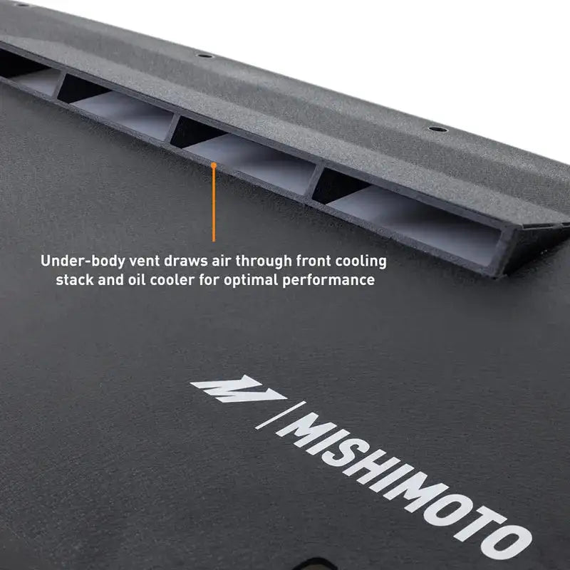 Mishimoto 2023 + Nissan Z Skid Plate Engine - Wrinkle Black - Body Armor & Protection