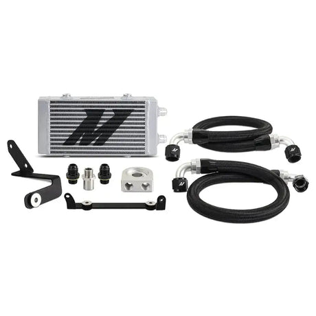 Mishimoto 2023 + Toyota GR Corolla Oil Cooler Kit - Thermostatic - Silver - Cooling