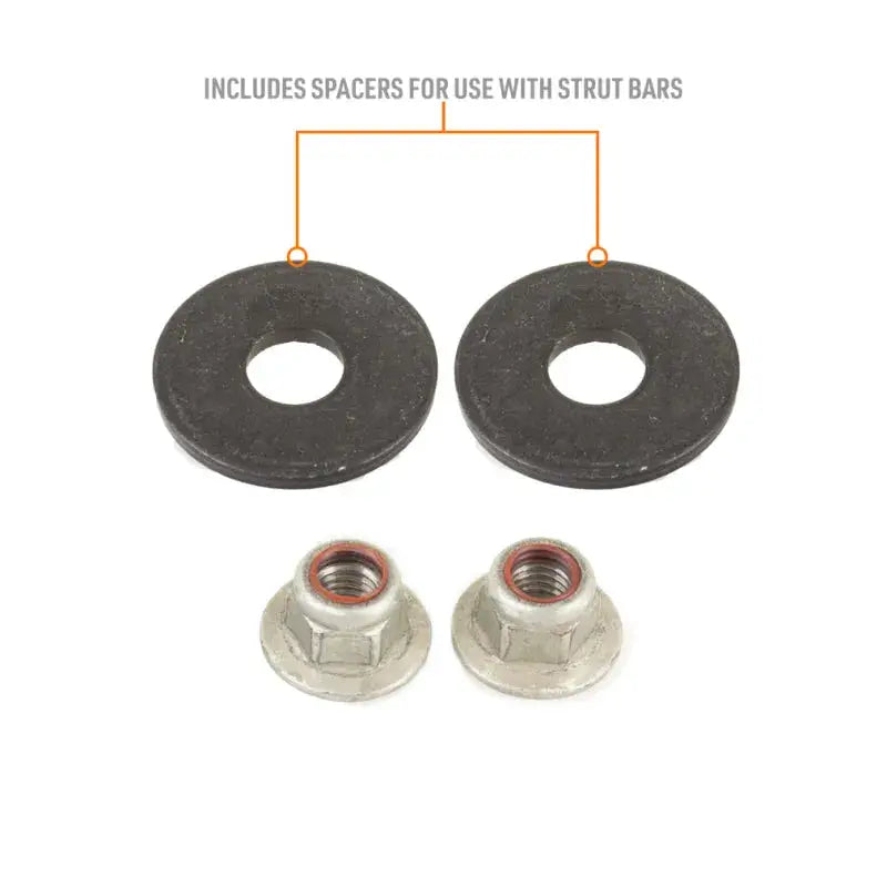 Mishimoto 2024+ Ford Mustang 2.3L EcoBoost Oil Catch Can PCV Side spacers and nuts for strut bars installation, automotive, RV, powersports, off-road, marine, exterior, truck accessories, interior, truck bed, RV parts, apparel, helmets, racing, riding, BMX.