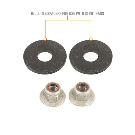 Mishimoto 2024+ Ford Mustang 2.3L EcoBoost Oil Catch Can PCV Side spacers and nuts for strut bars installation, automotive, RV, powersports, off-road, marine, exterior, truck accessories, interior, truck bed, RV parts, apparel, helmets, racing, riding, BMX.